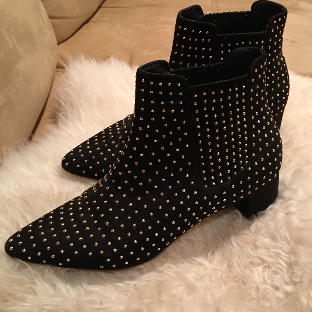 Studded Topshop Booties